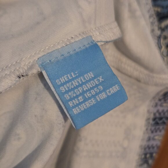 J. McLAUGHLIN Dress‎ XS Marianne Blue Paisley Catalina Cloth Wrinkle Resistant - Picture 10 of 16